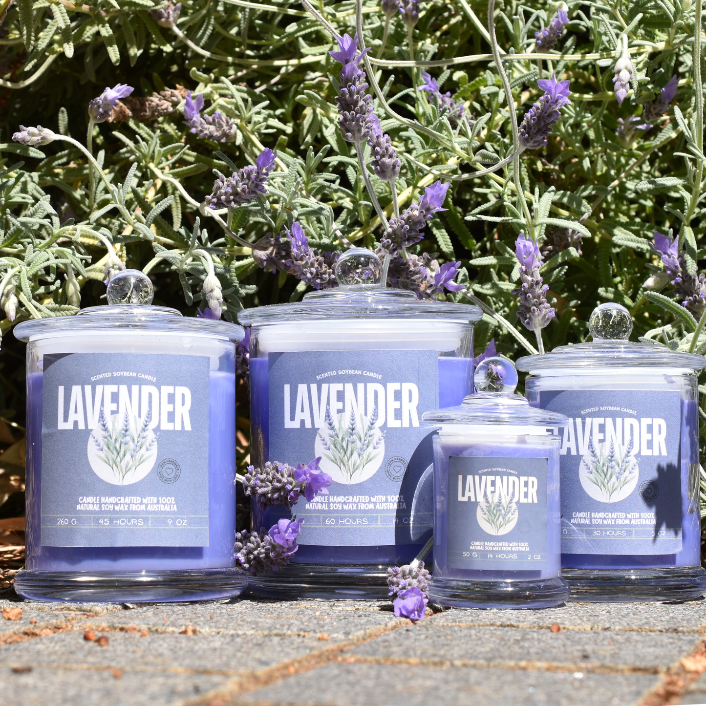💜Lavender  Soy Wax Candle