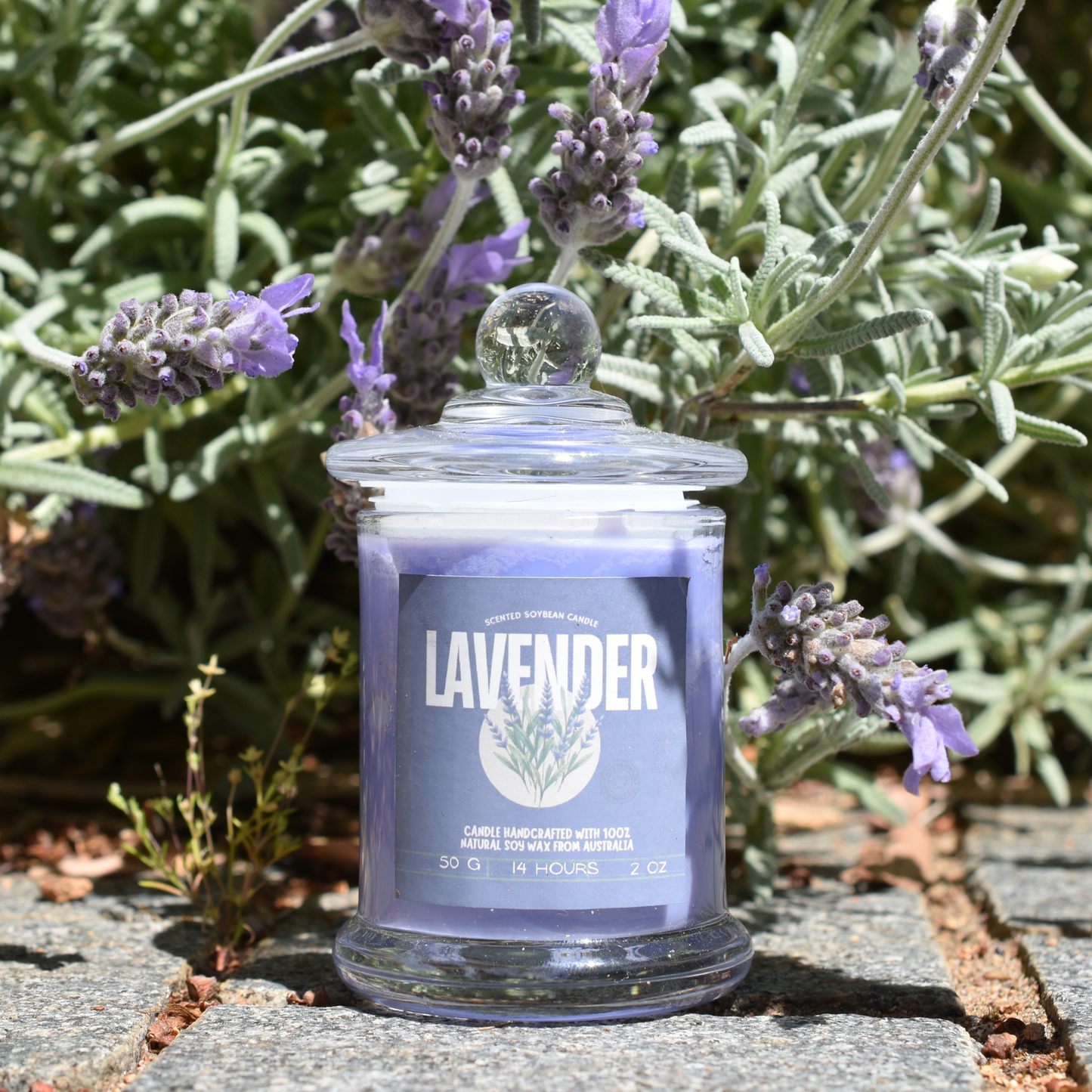 💜Lavender  Soy Wax Candle