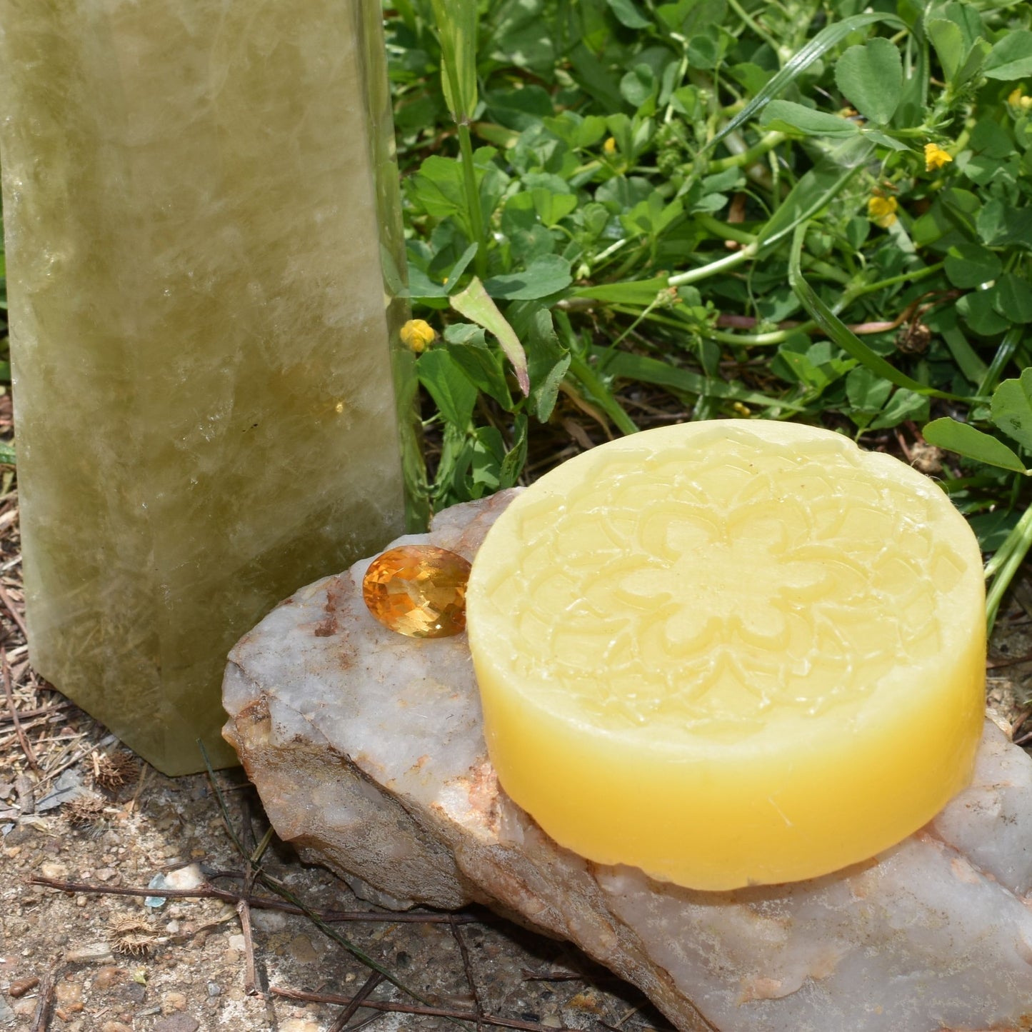 💛 Lime & Mango Soap – Fresh & Fruity