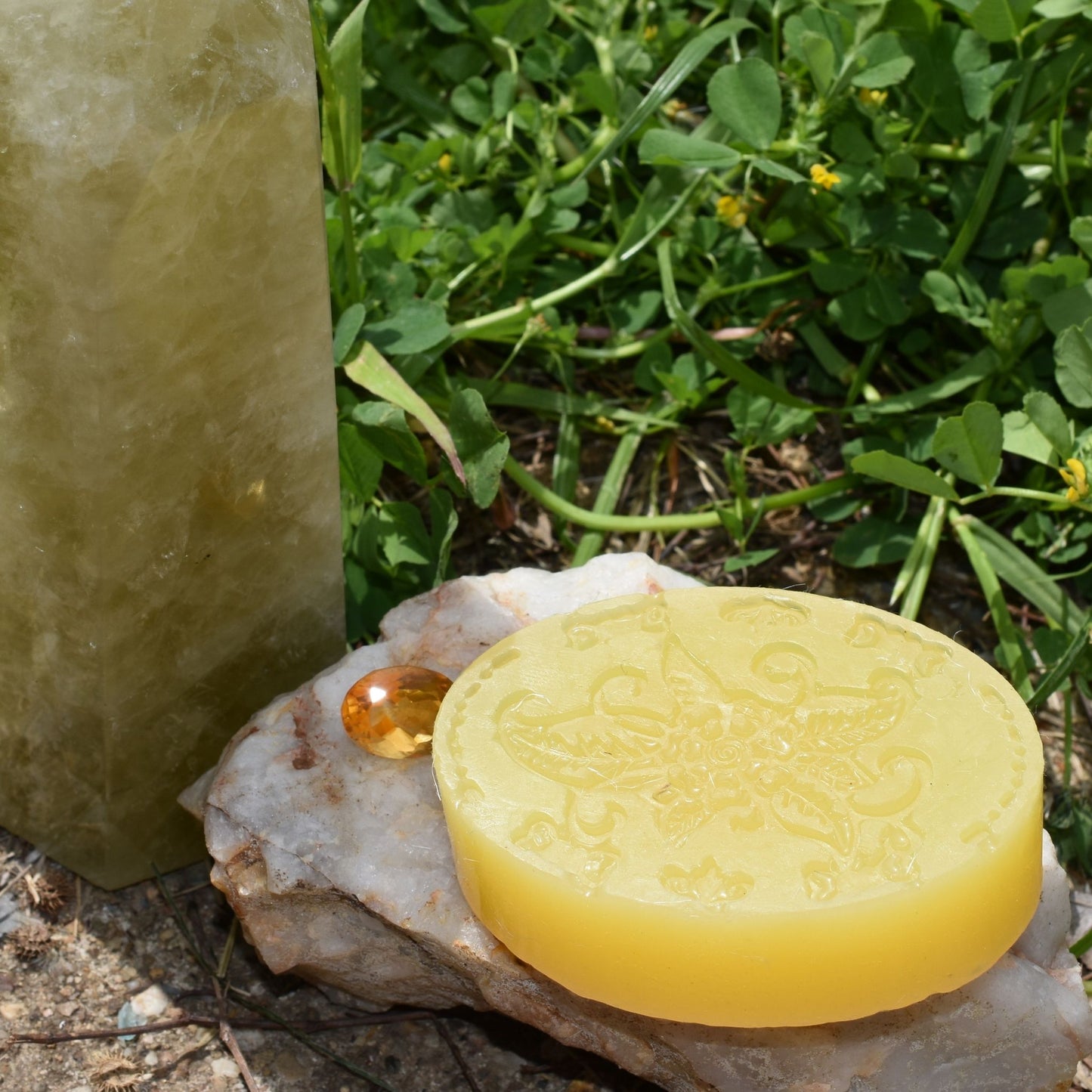 💛 Lime & Mango Soap – Fresh & Fruity