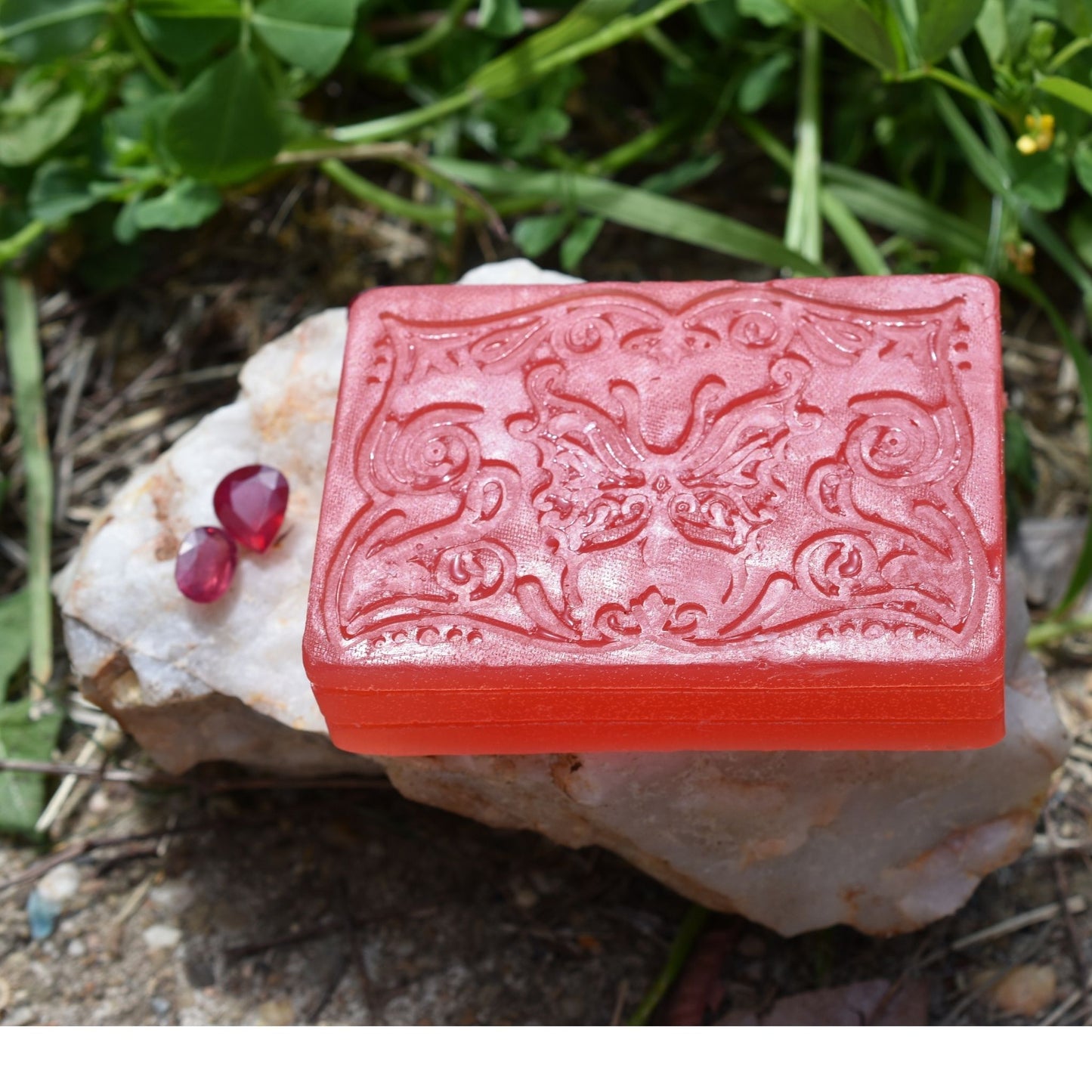 ❤️ Red Sandalwood Soap – Grounded & Bold