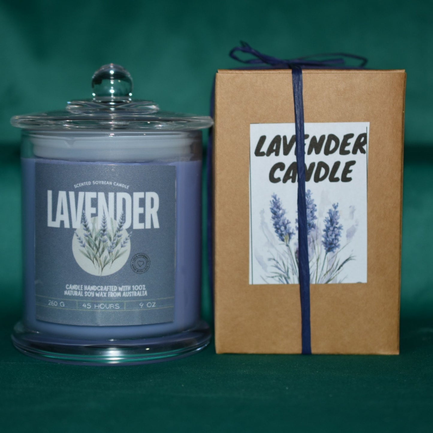 💜Lavender Soy Wax Candle