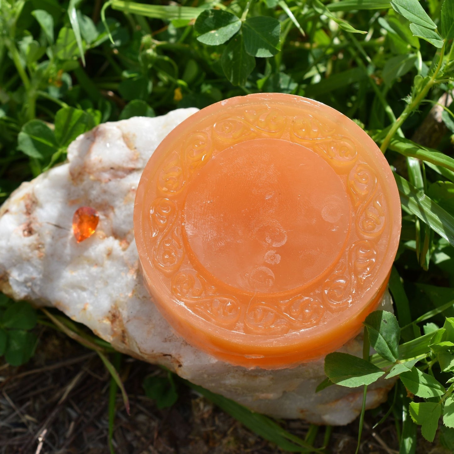 π§‘ Orange Blossom & Honey Soap β Bright & Uplifting
