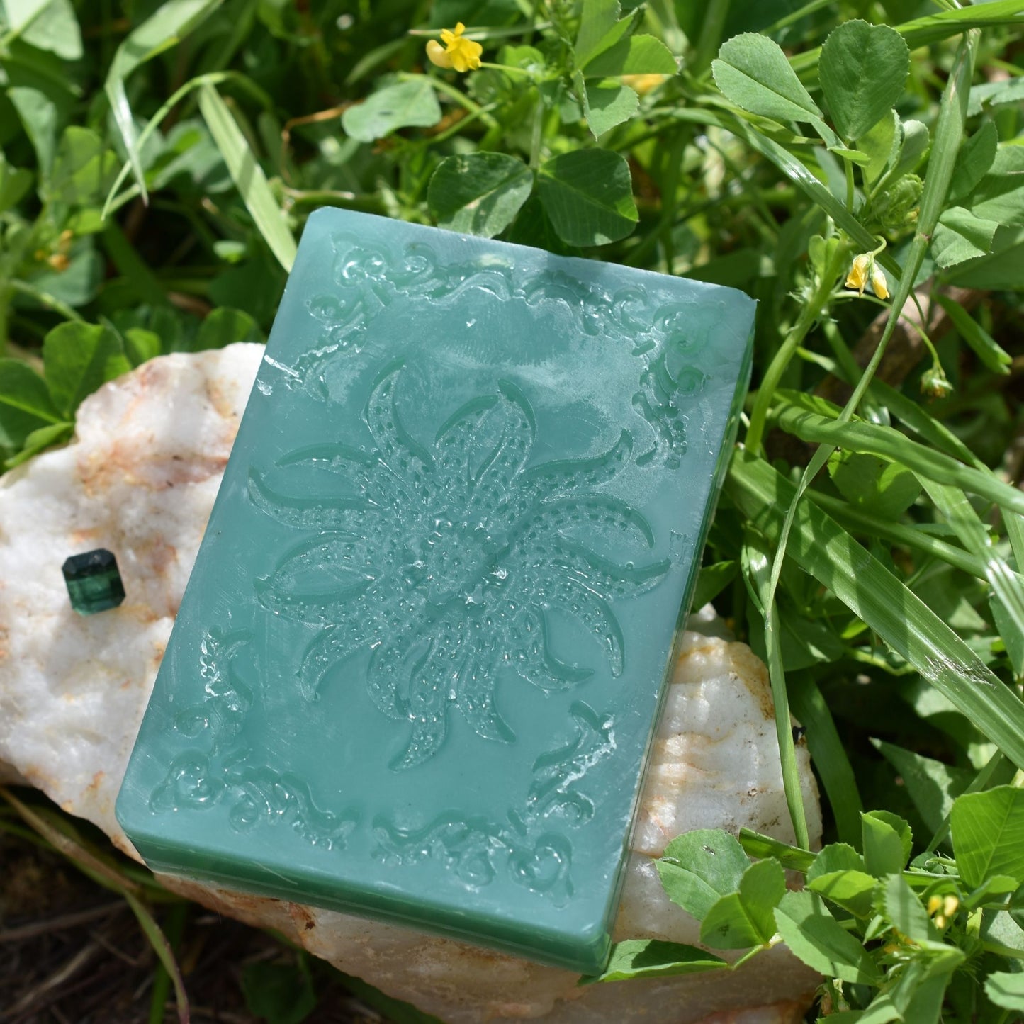 π Floral Blue Soap β Cool & Calming