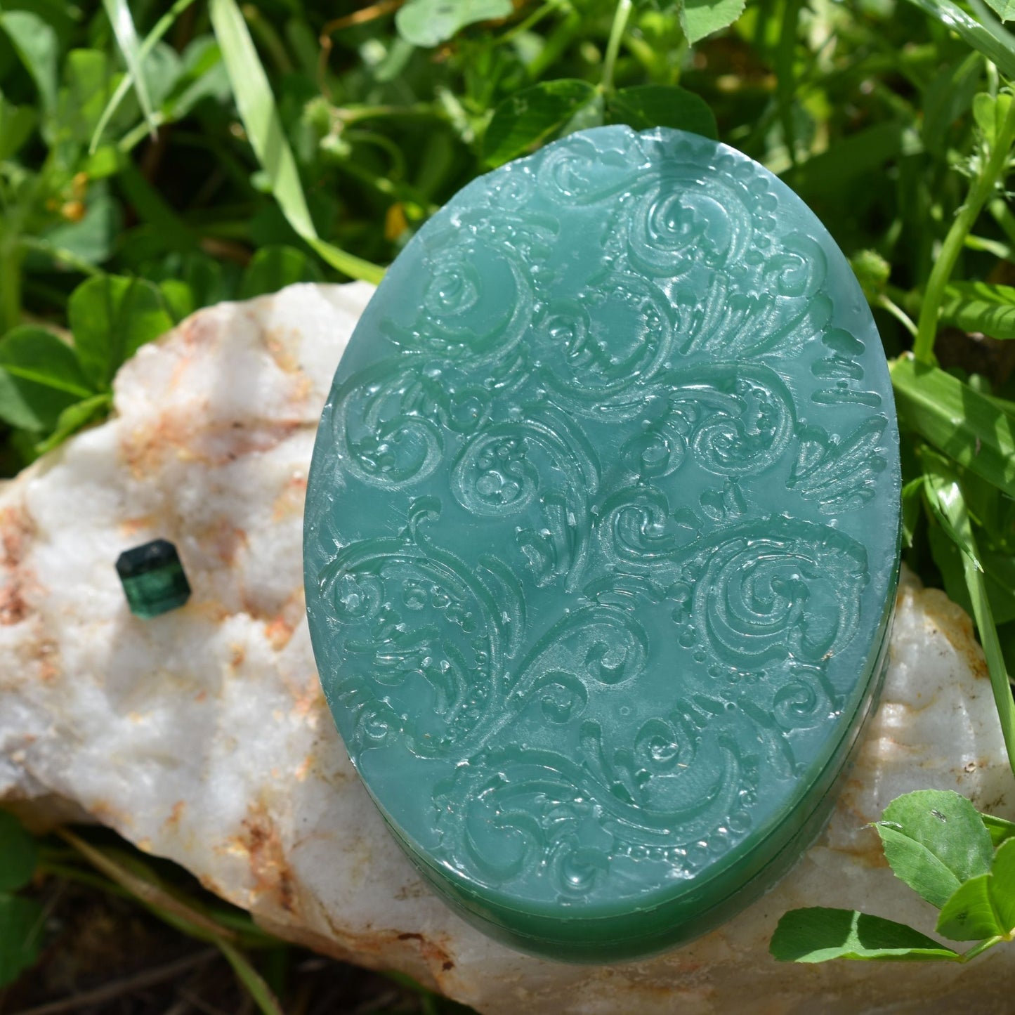π Floral Blue Soap β Cool & Calming