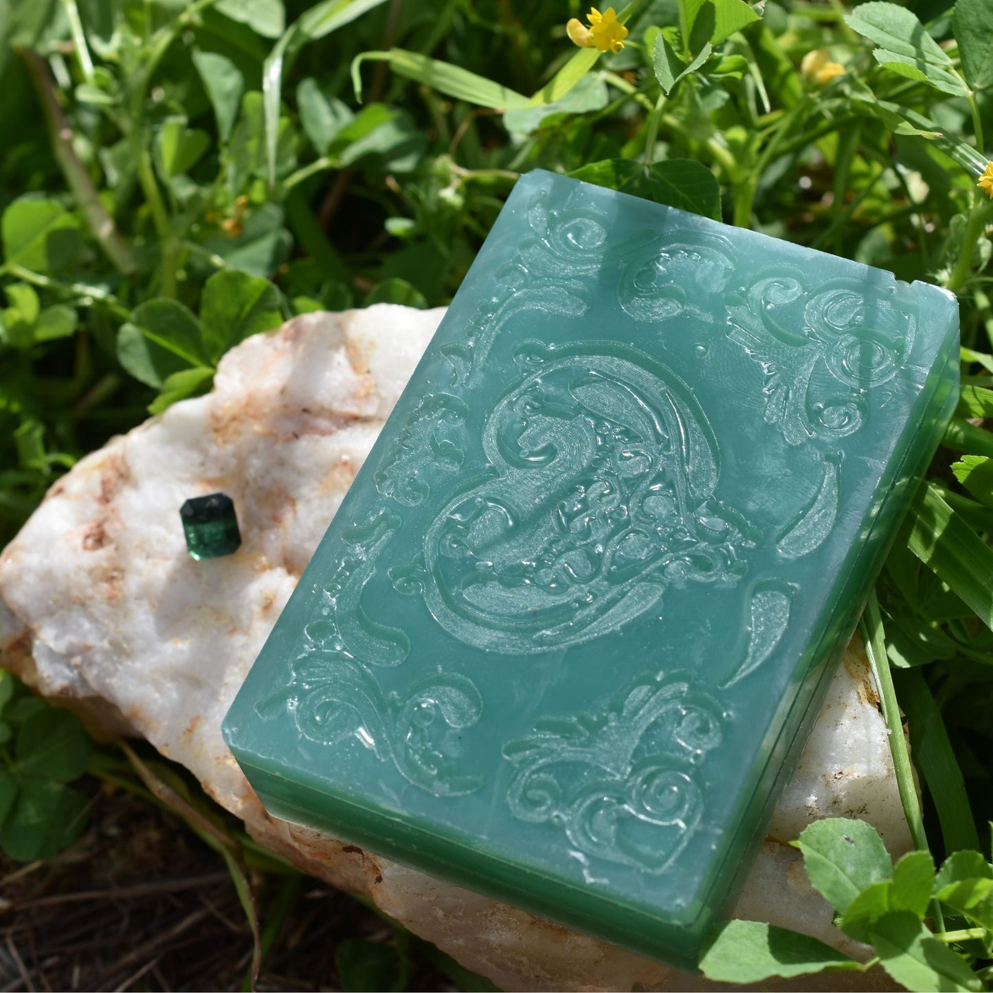 π Floral Blue Soap β Cool & Calming