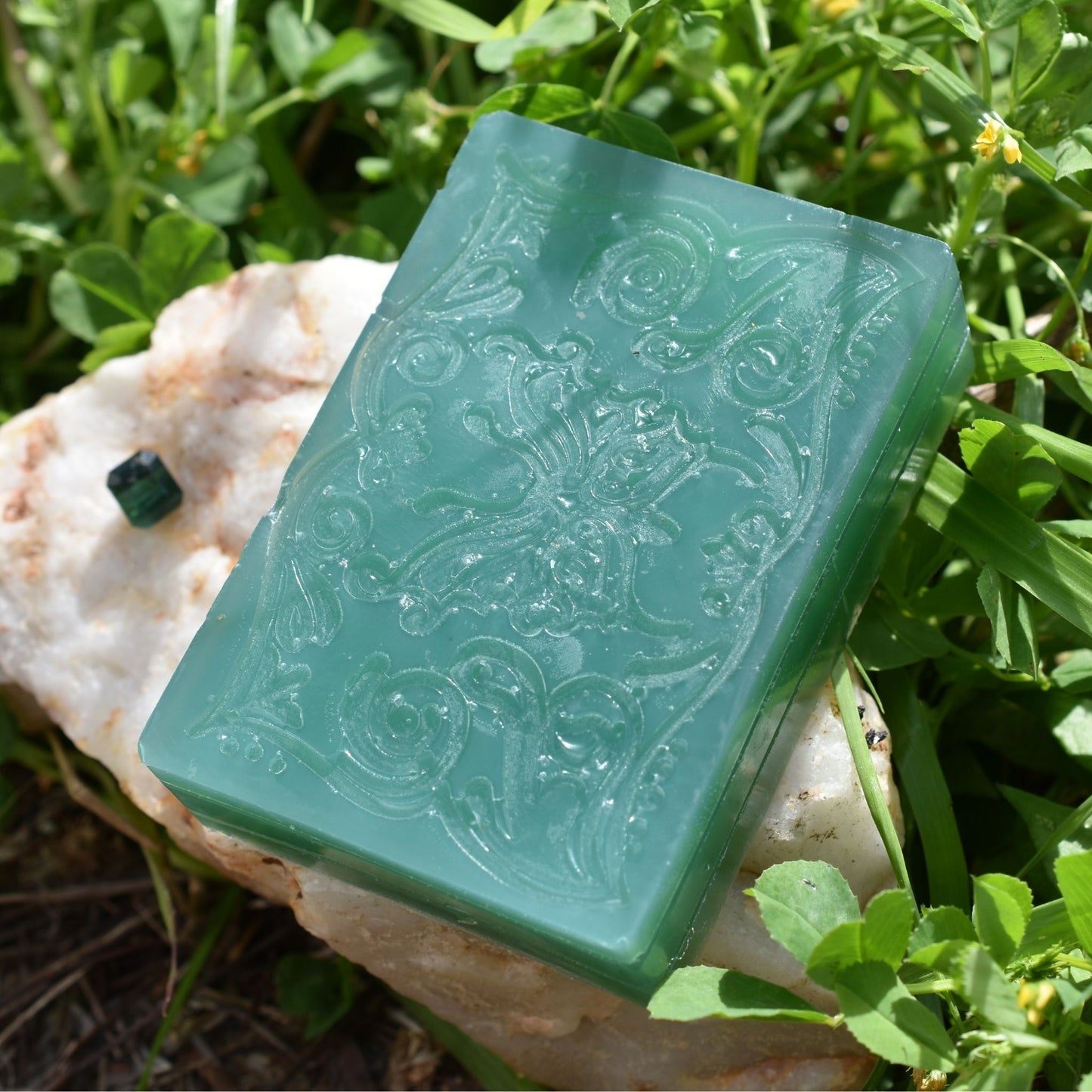 π Floral Blue Soap β Cool & Calming