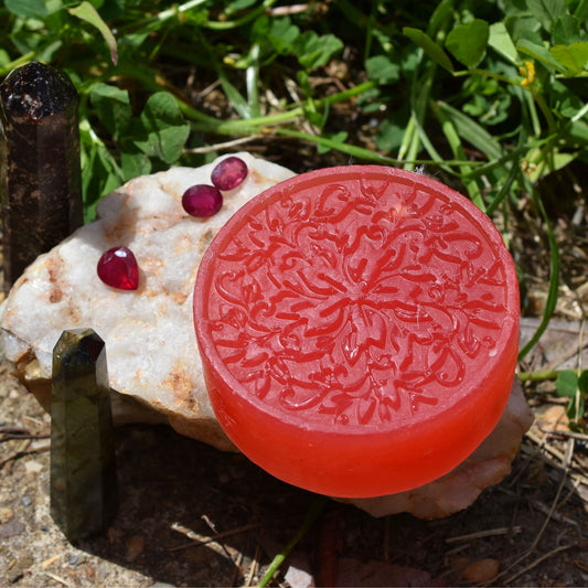 ❤️ Red Sandalwood Soap – Grounded & Bold