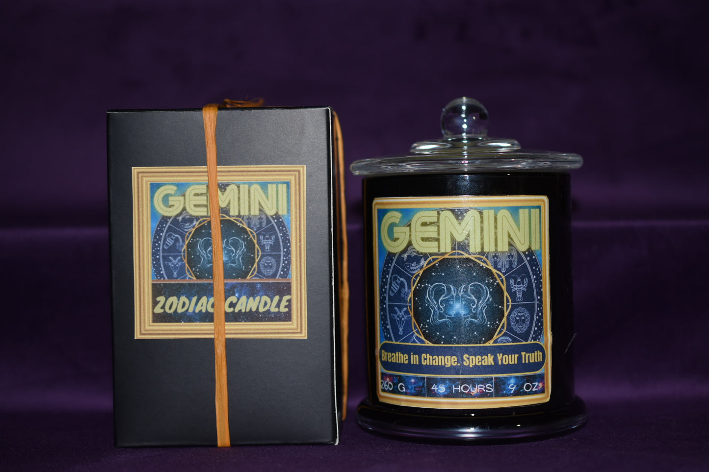 ♊ Gemini Zodiac Candle - Vanilla Lace