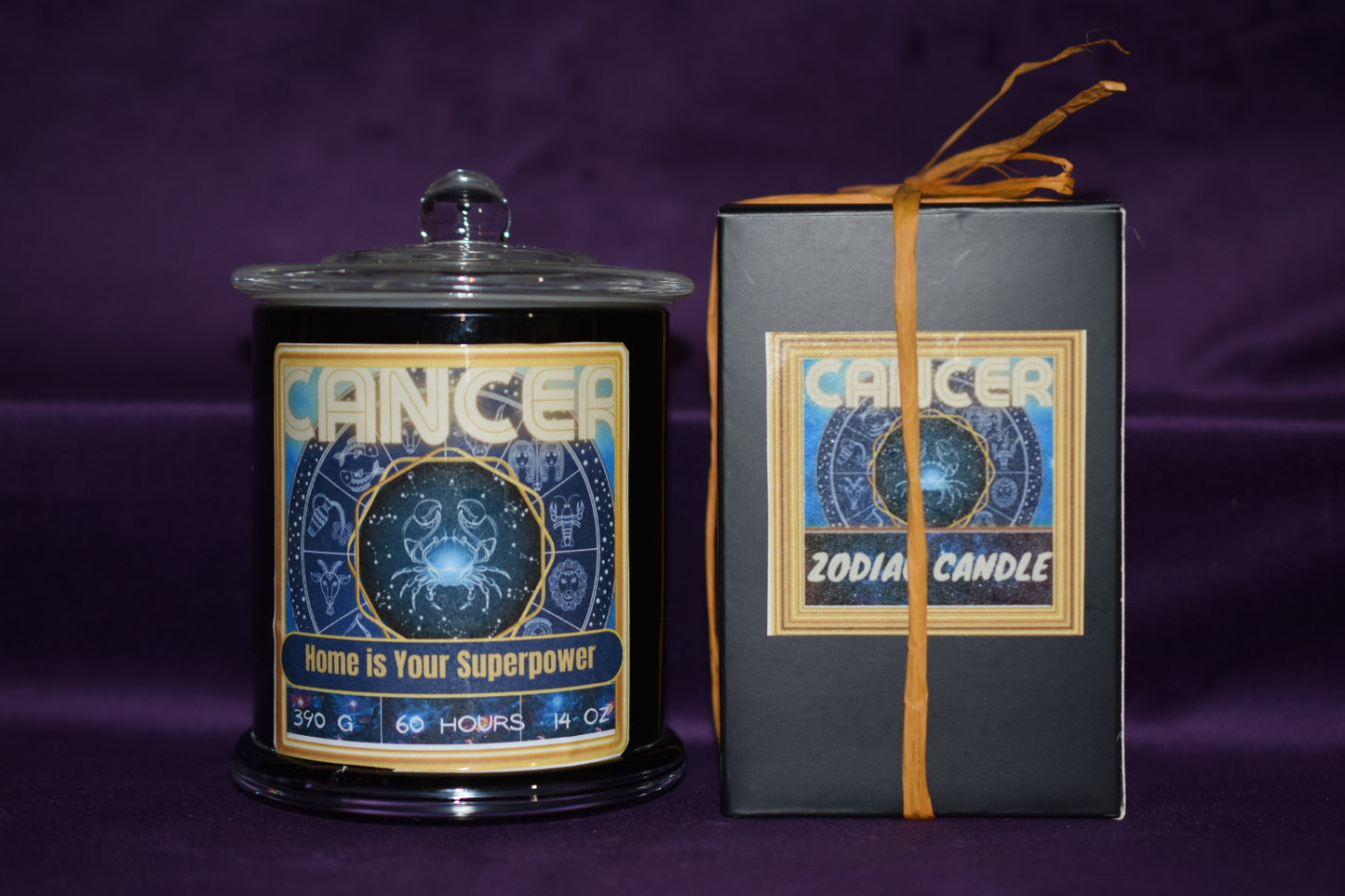 ♋ Cancer Zodiac Candle - French Cade Lavender