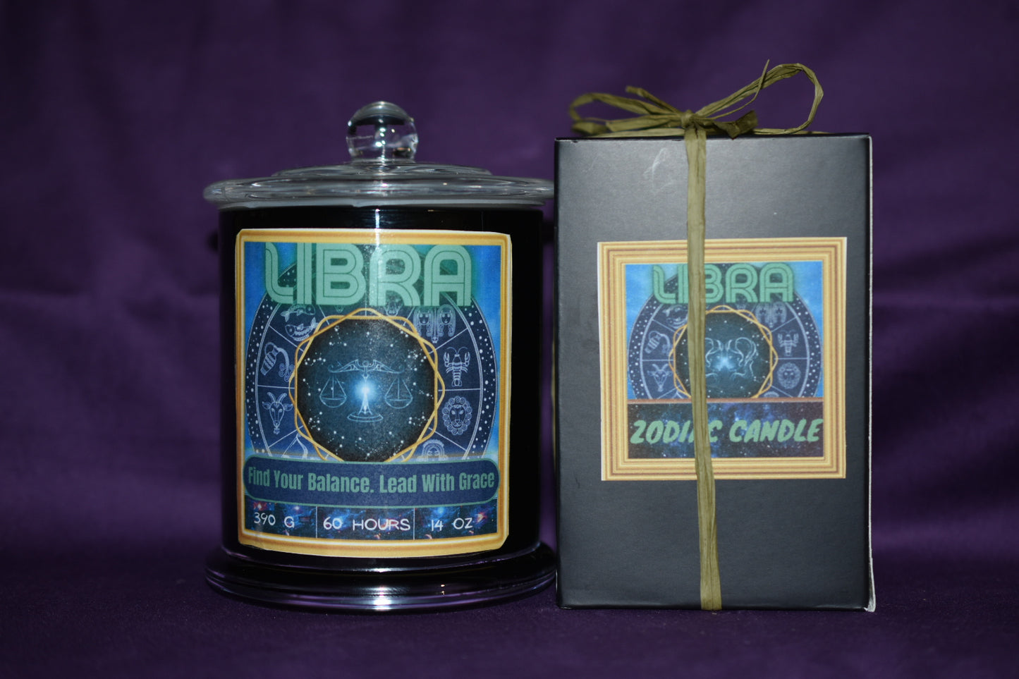 ♎ Libra Zodiac Candle - Jasmine