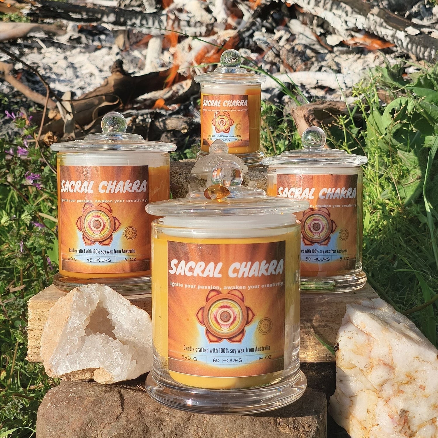 Chakra Candle Collection - One with the Universe