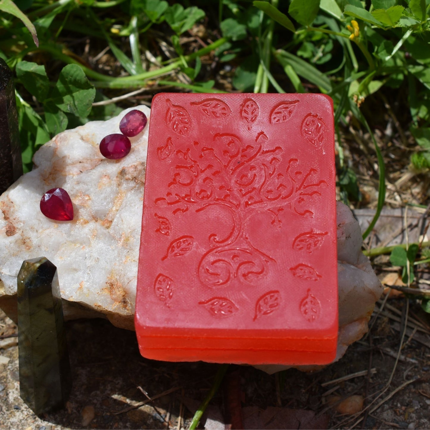 ❤️ Red Sandalwood Soap – Grounded & Bold