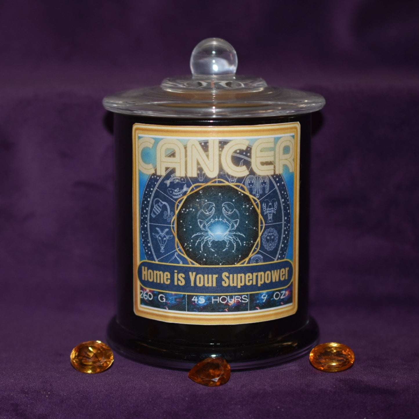 ♋ Cancer Zodiac Candle - French Cade Lavender
