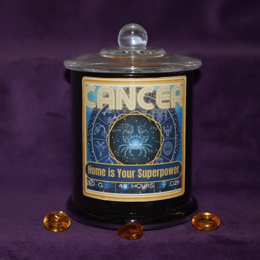 ♋ Cancer Zodiac Candle - French Cade Lavender