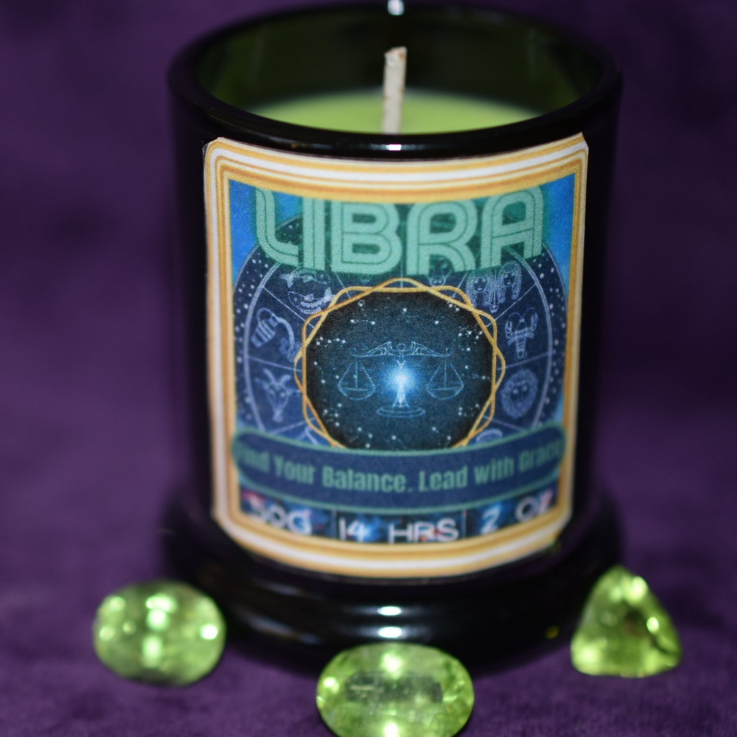 ♎ Libra Zodiac Candle - Jasmine