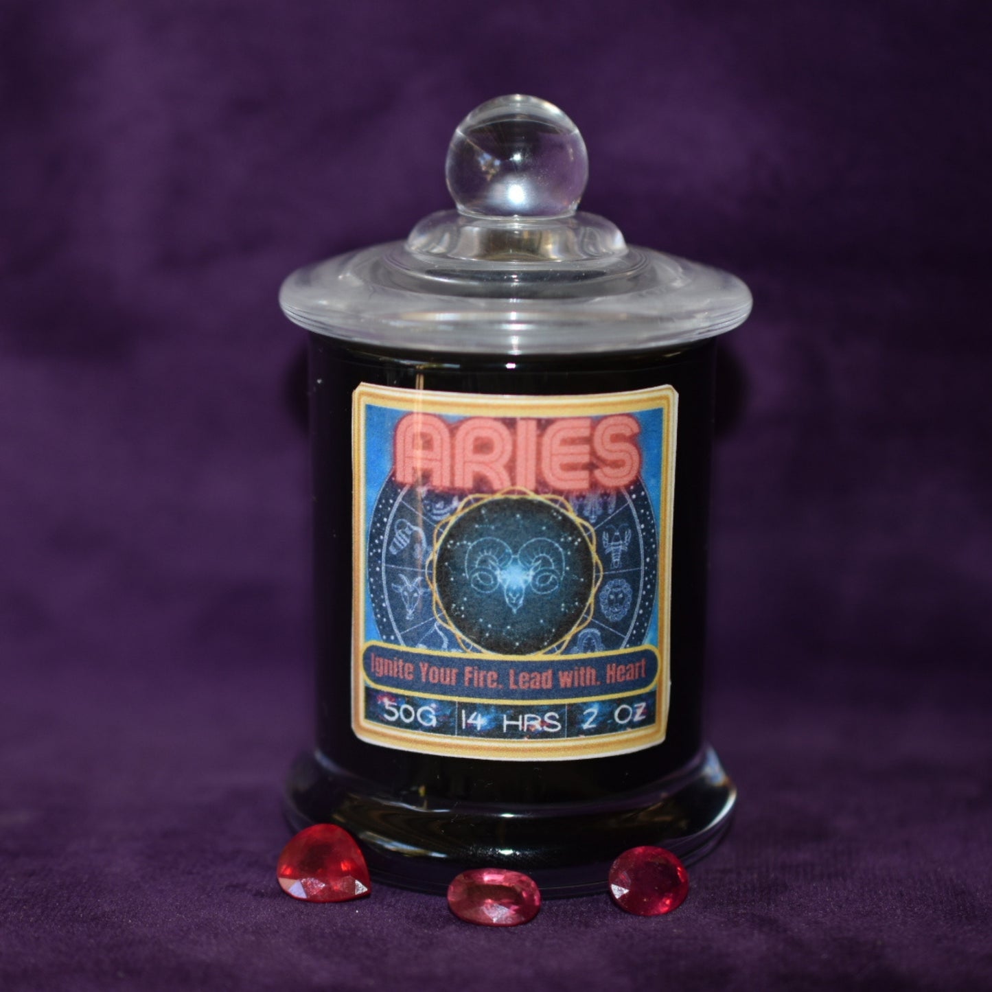 ♈ Aries Zodiac Candle – Lemon Eucalyptus