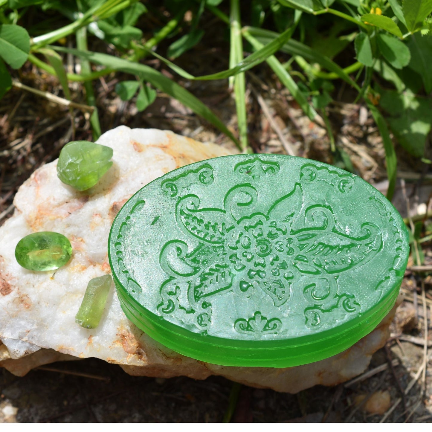 💚 Rose Garden Soap – Soft & Botanical