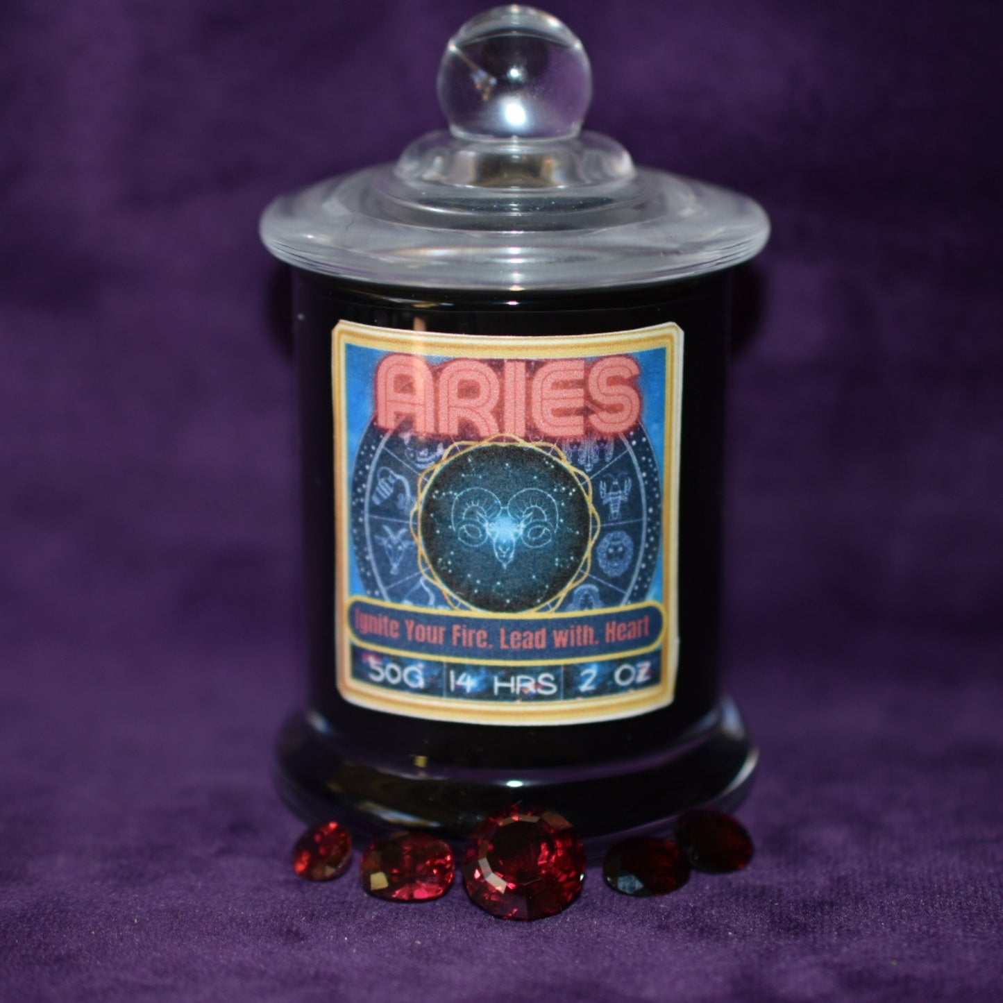 ♈ Aries Zodiac Candle – Lemon Eucalyptus