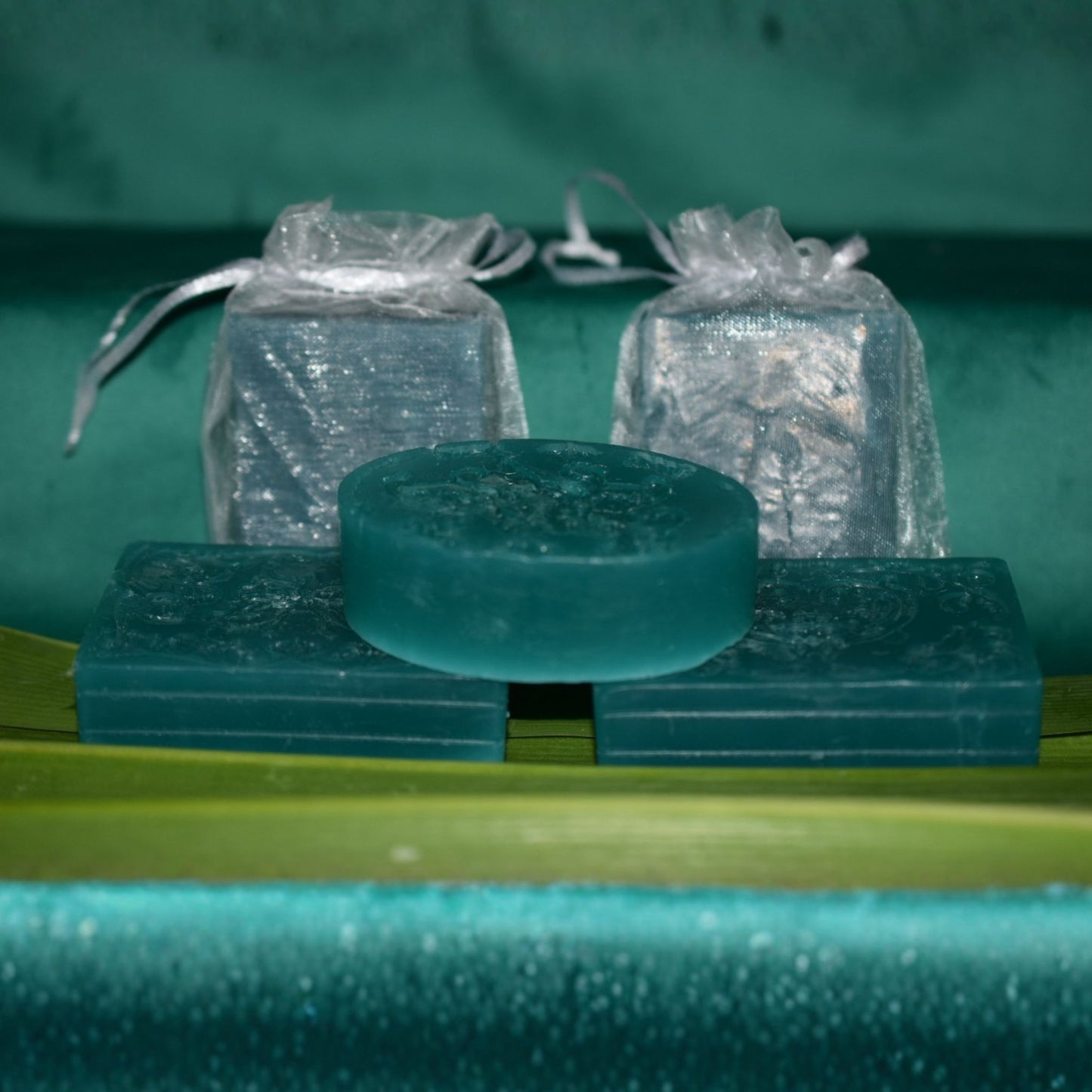 Floral Blue Soap – 3pk