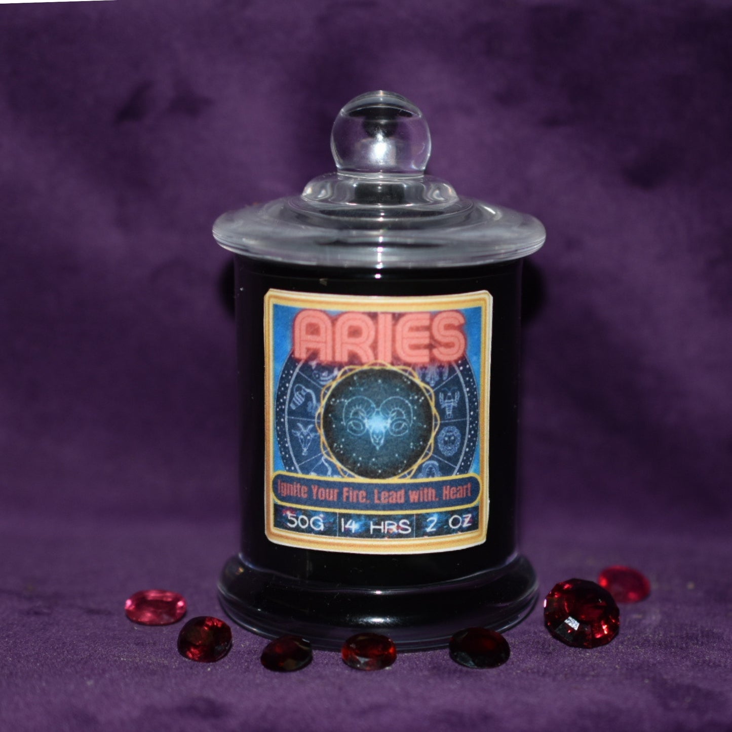 ♈ Aries Zodiac Candle – Lemon Eucalyptus