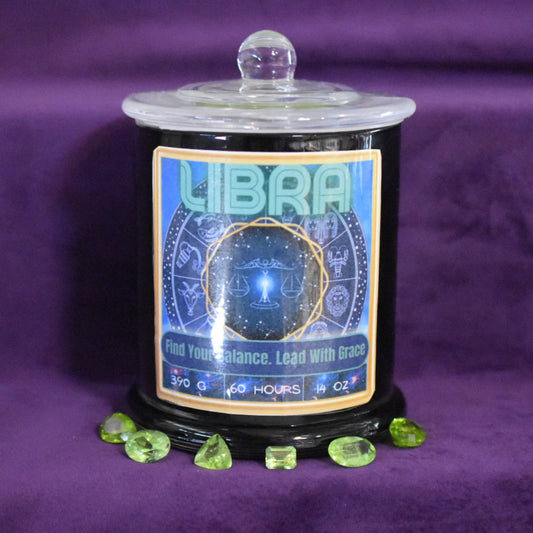 ♎ Libra Zodiac Candle - Jasmine