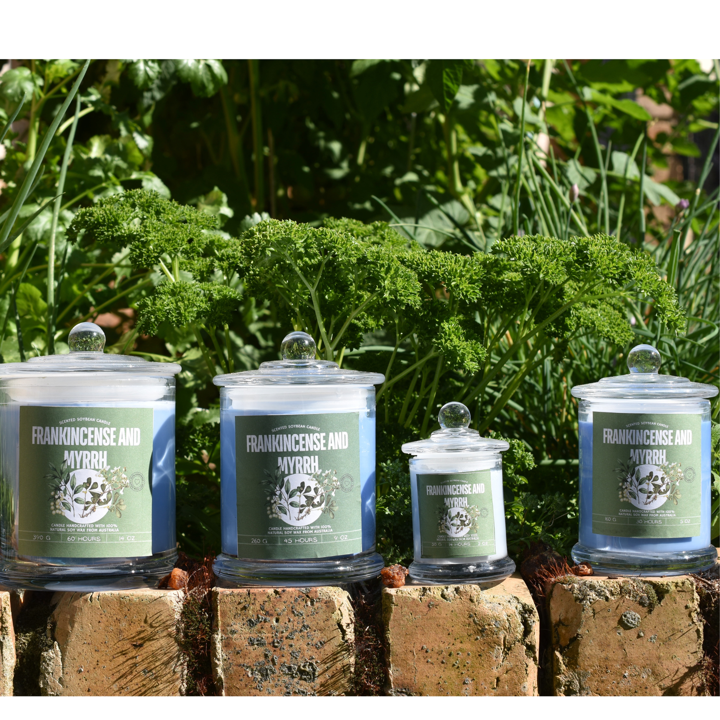 🔥 Frankincense & Myrrh Soy Wax Candle