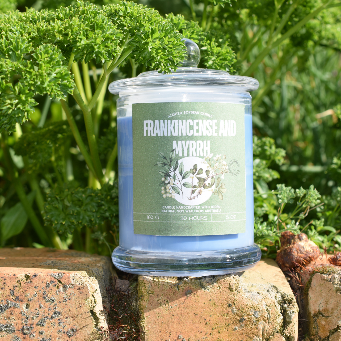 🔥 Frankincense & Myrrh Soy Wax Candle