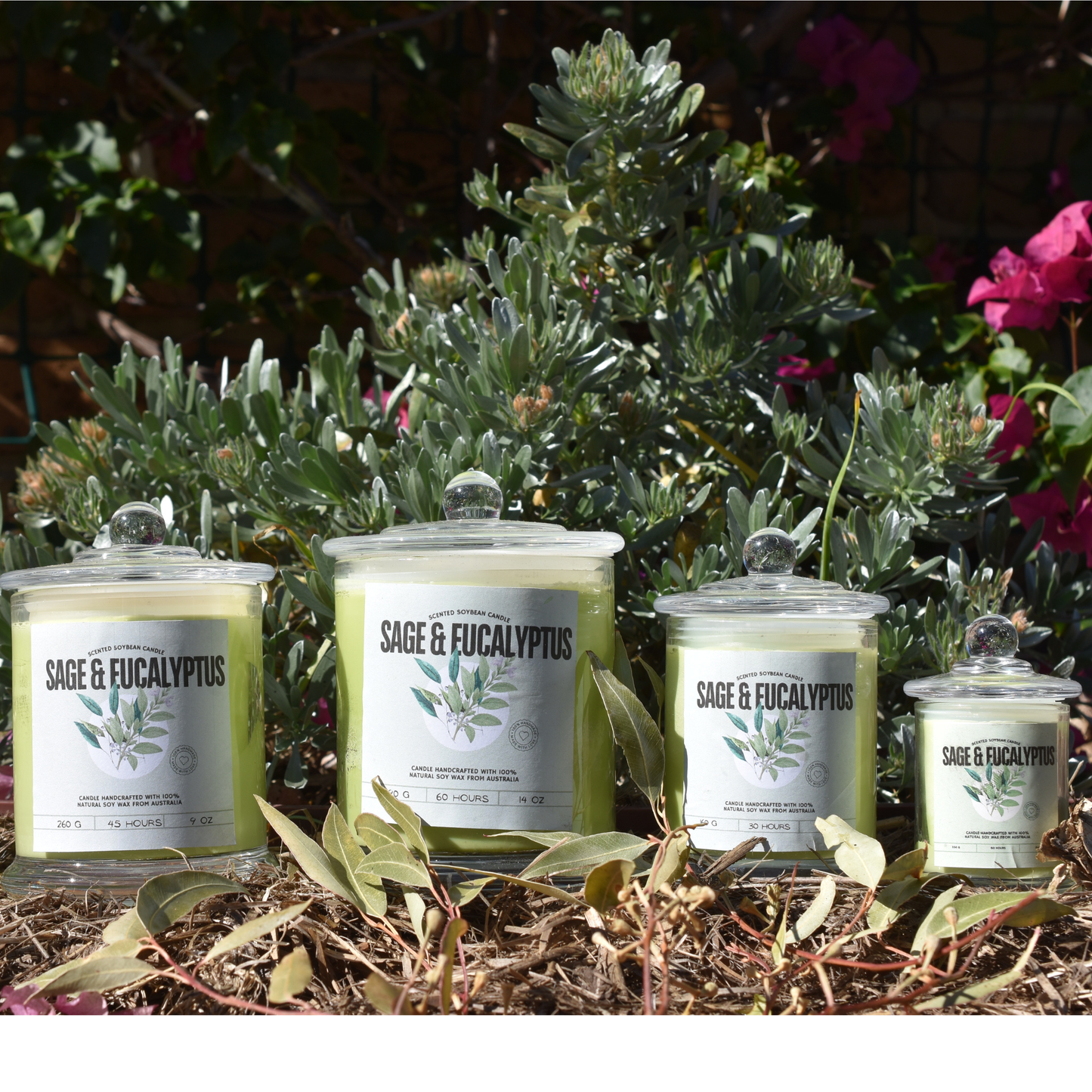 🌿Sage & Eucalyptus Soy Wax Candle
