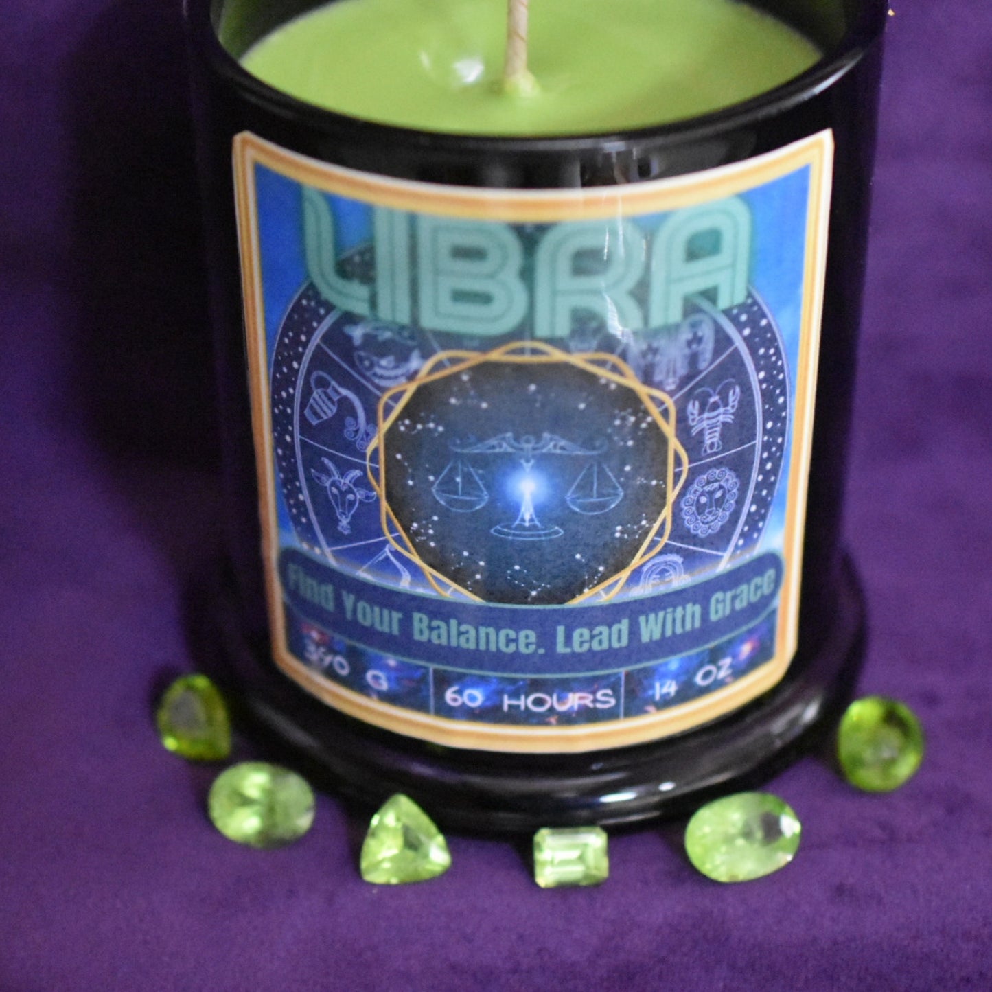 ♎ Libra Zodiac Candle - Jasmine