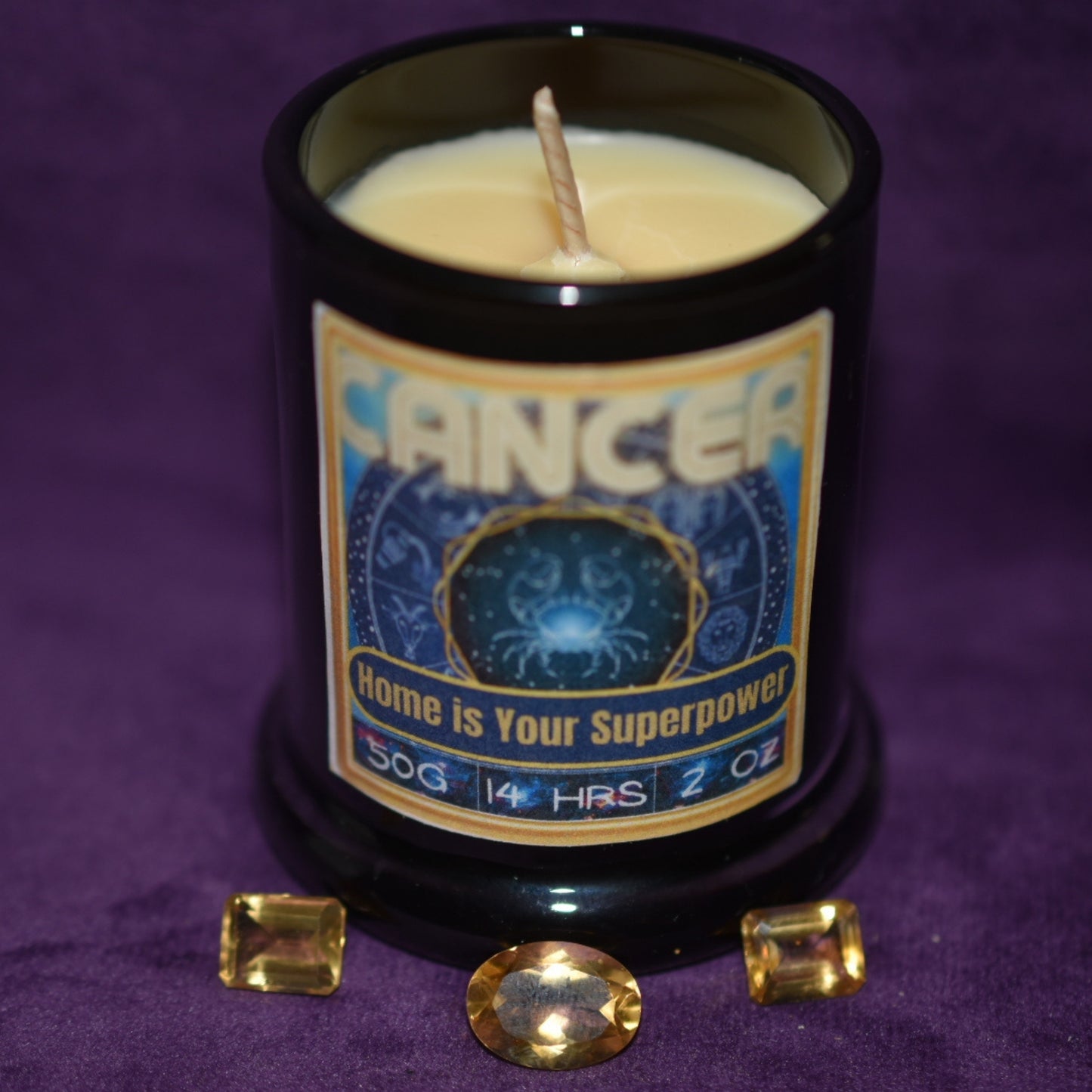 ♋ Cancer Zodiac Candle - French Cade Lavender