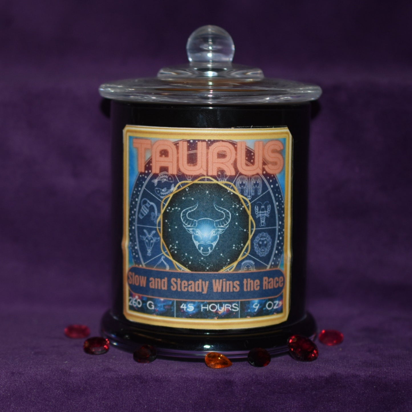 ♉ Taurus Zodiac Candle - Rose Sandalwood