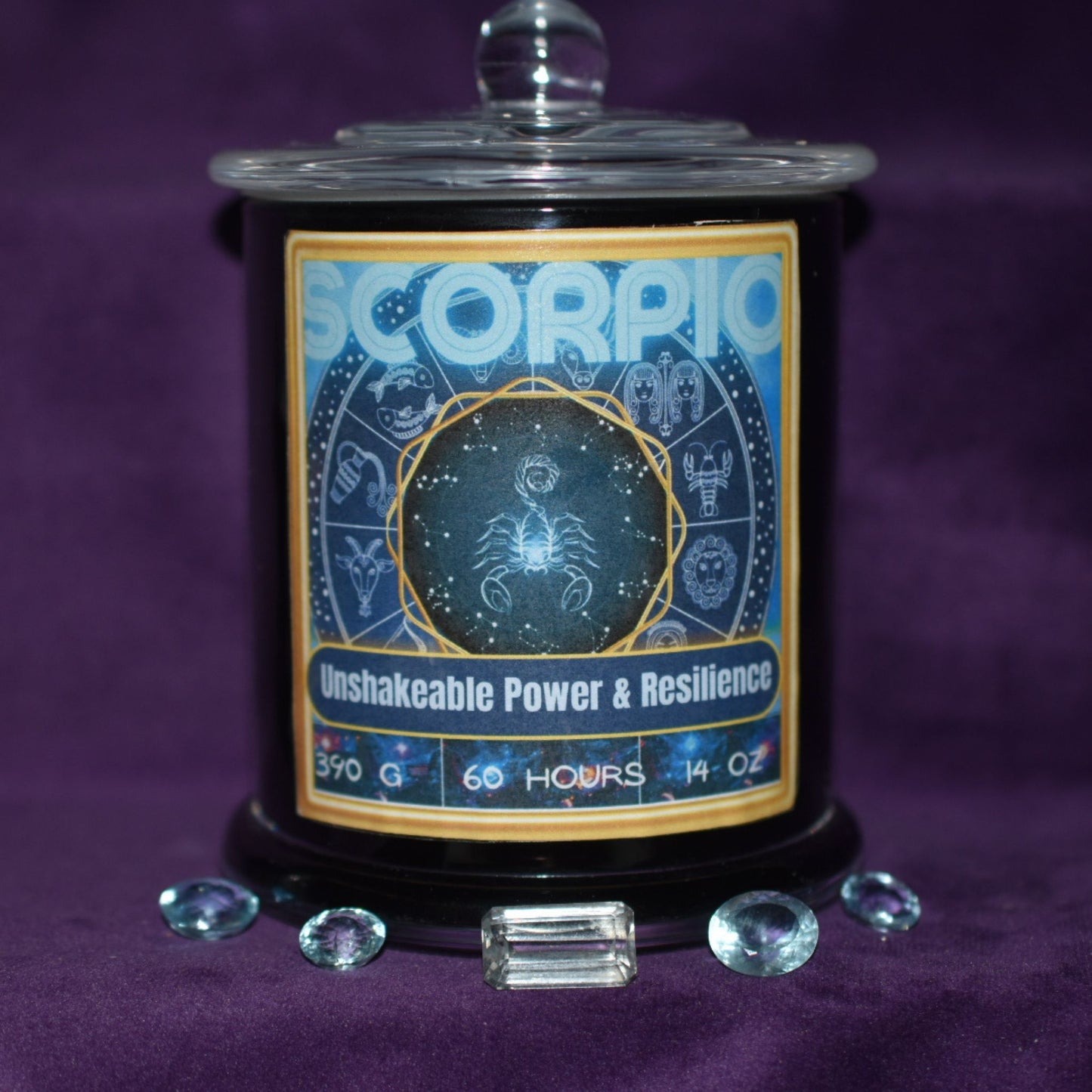 ♏ Scorpio Zodiac Candle – Ancient Sandalwood