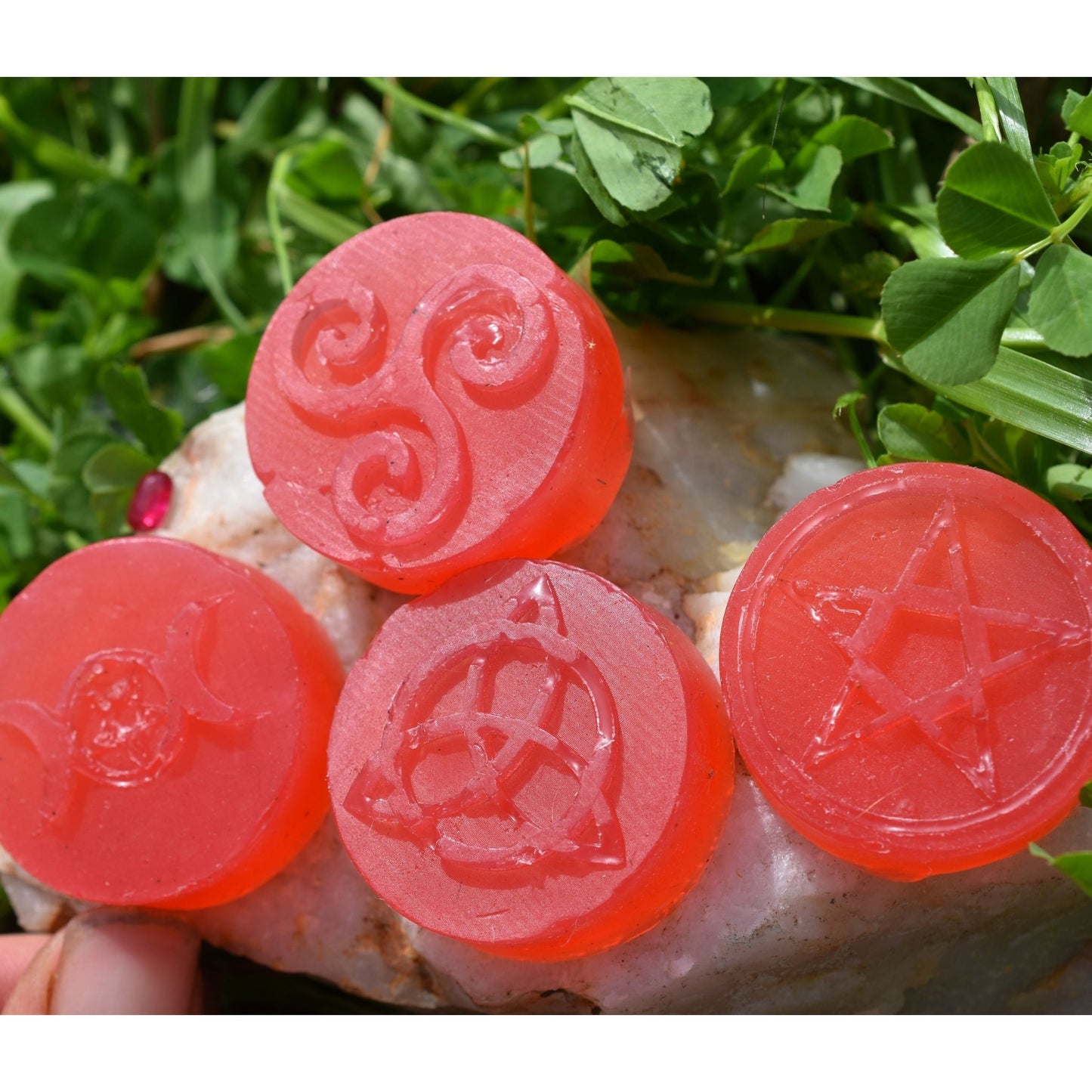 ❤️ Red Sandalwood Soap – Grounded & Bold