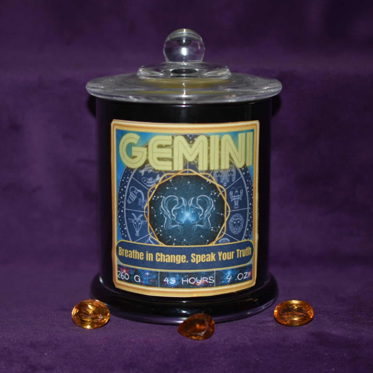 ♊ Gemini Zodiac Candle - Vanilla Lace