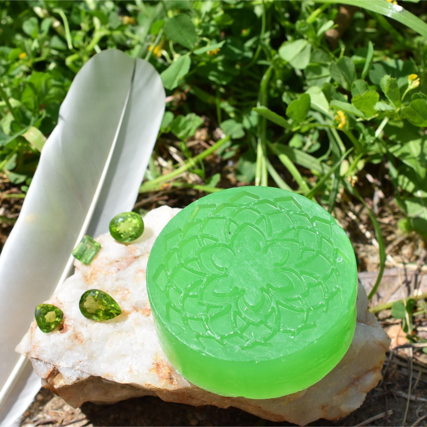 💚 Rose Garden Soap – Soft & Botanical