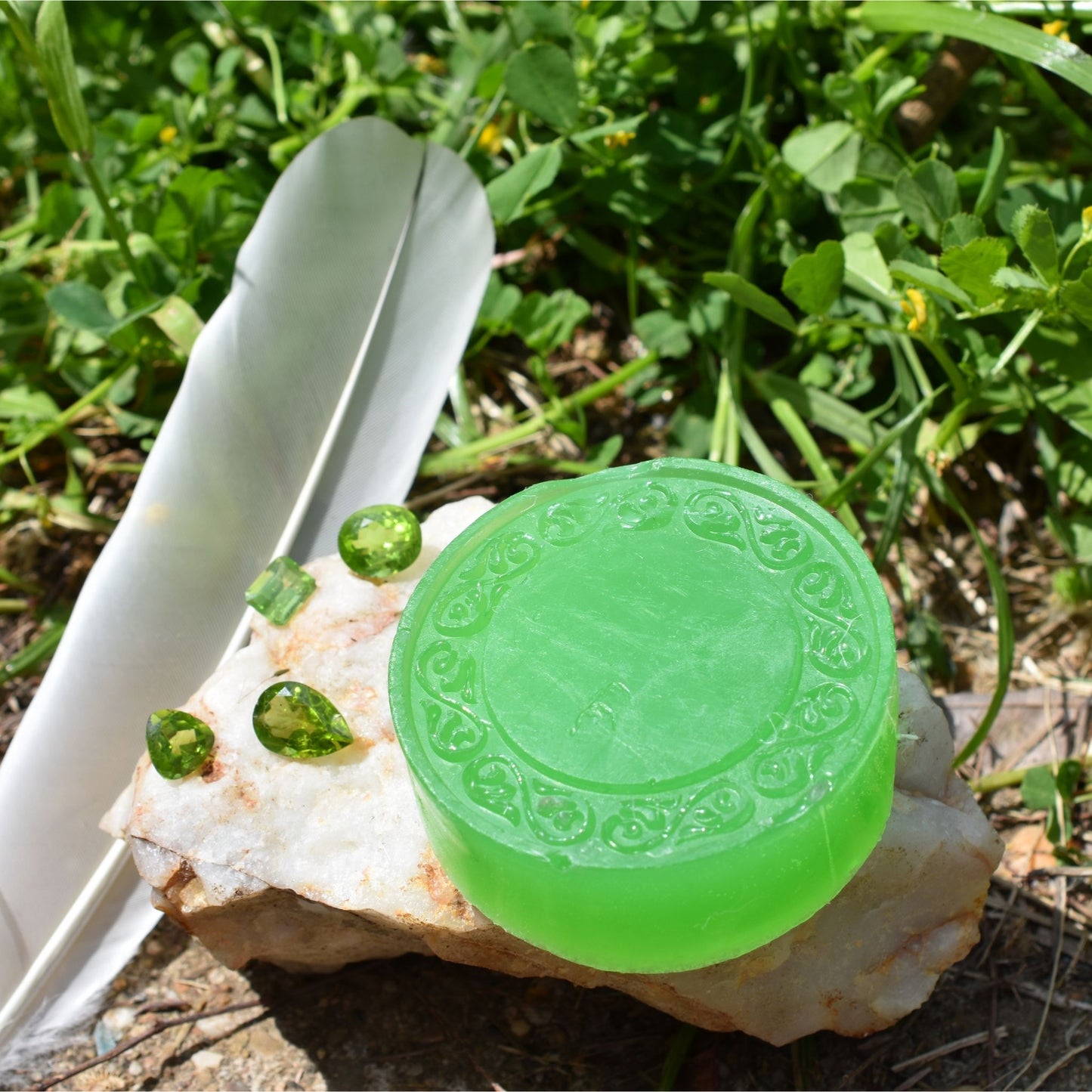 💚 Rose Garden Soap – Soft & Botanical