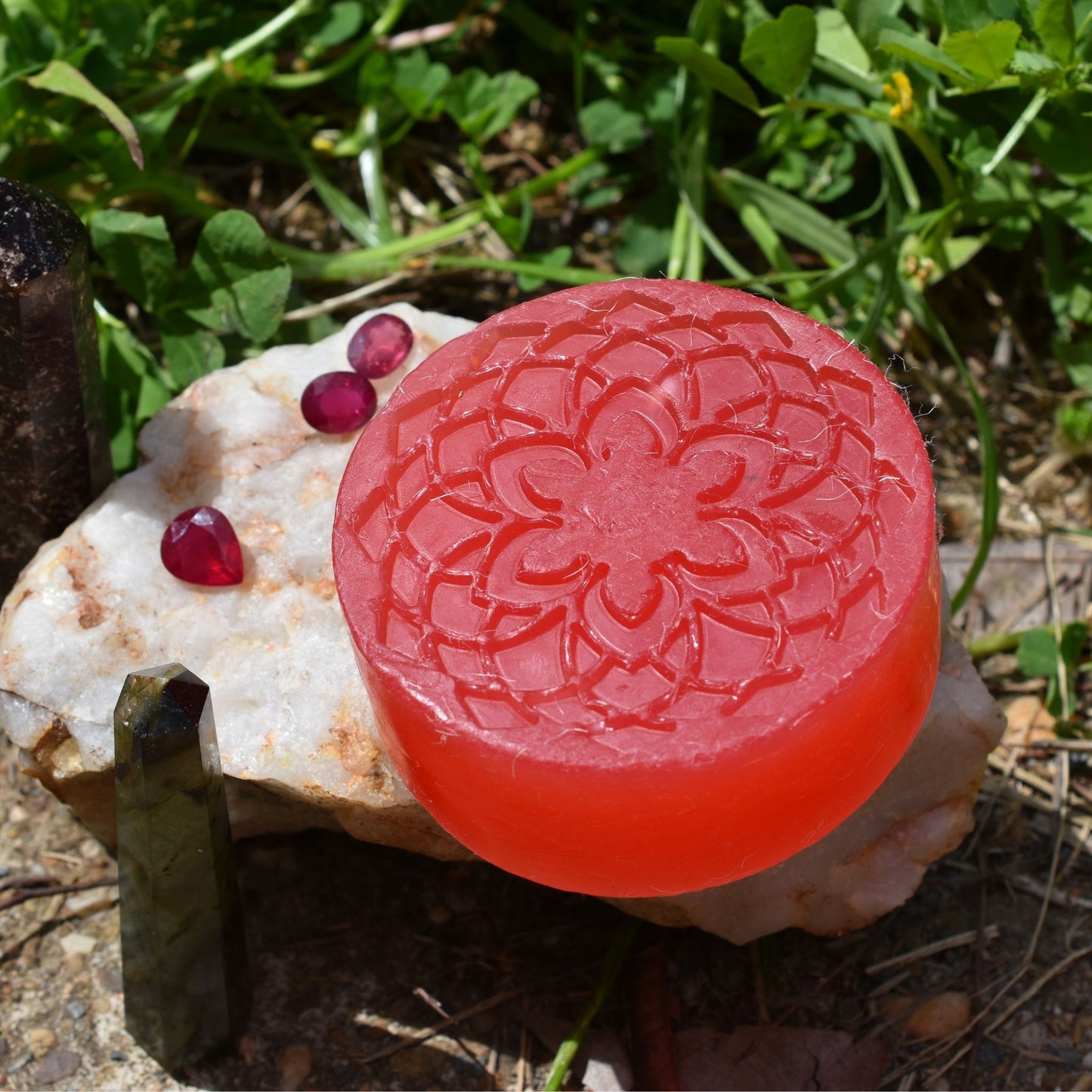 ❤️ Red Sandalwood Soap – Grounded & Bold