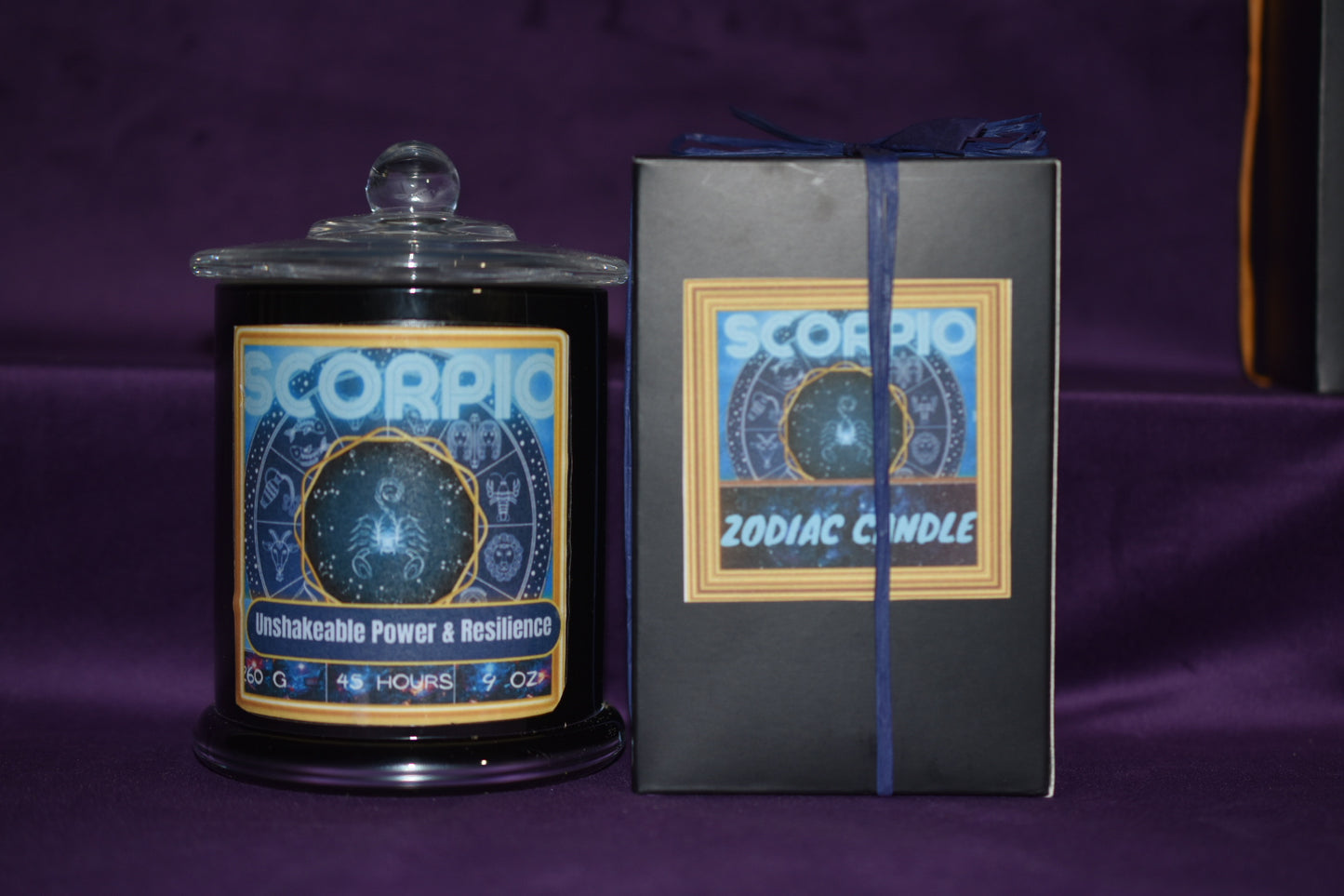 ♏ Scorpio Zodiac Candle – Ancient Sandalwood